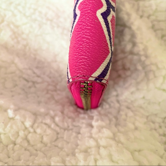 Kate Spade Moroccan Market Pink Zip Wallet - Picture 11 of 12